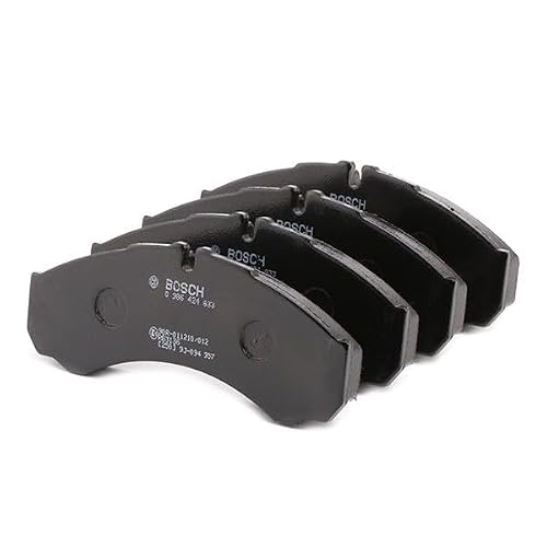 Bosch BP972 - Pastiglie Freni Auto, Asse Posteriore - Qualità Bosch - Riduzione Del Rumore E Della Polvere - Certificazione ECE-R90 - Senza Rame - 1 Confezione Da 4 Pastiglie - Con Accessori - 7