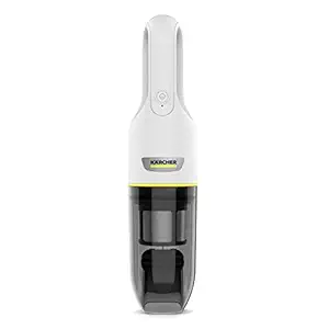 KARCHER Cordless Handheld Vacuum Cleaner-Vch2 Yellow&White,0.6 Kilogram,HEPA Filter