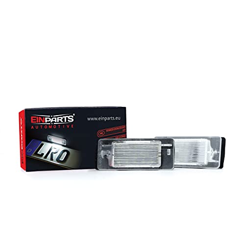 EinParts EP51 lámpara de matrícula con tecnología de iluminación vial y alta durabilidad