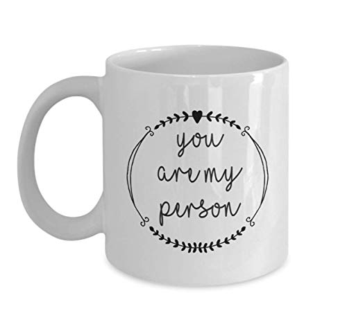 Thorea Tazza You Are My Person, tazza Best Friend, tazza BFF, regalo Best Friend Sei la mia persona