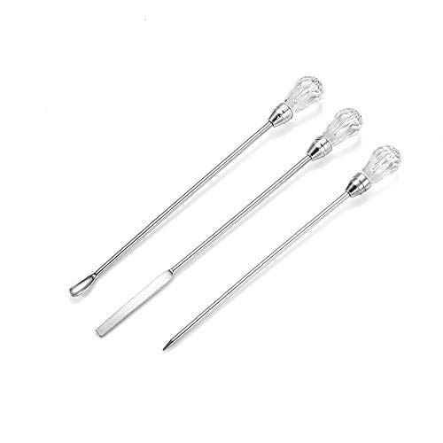 MultiFunction Tweezer Pliers Jewelry Tool Suit Vise Round Nose Plier Making Spoon Tool Sets For DIY Handmade Beading Cutting (White)