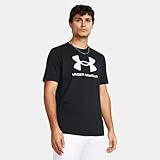 Under Armour Maglietta da Uomo UA Sportstyle Logo Update SS, Nero / / Bianco, L