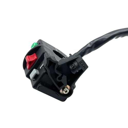 Mabutingti Left handlebar switch suitable for Yamaha Grizzly 350 400 450 660 Kodiak 450 Big Bear 400 IRS YFM350 YFM400 YFM450 YFM660#OEM 5KM-83972-00-00 5KM-83973-00-00 0