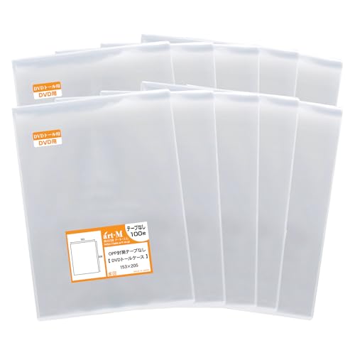 �A�[�g�E�G���y���Y�z�e�[�v�Ȃ� DVD�g�[�� ����OPP�܁i���������j30�~�N�������i�W���j�y1000���z153×205mm