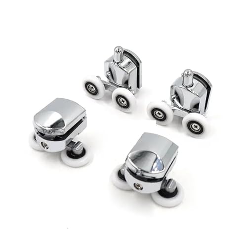 Ruedas para puertas correderas de cristal de 25mm en pack de 4 2