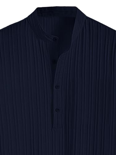 Image of Noble Monk Men's Solid Casual Shirt |Half Sleeve | Regular Fit |Stylish Shirt for Men