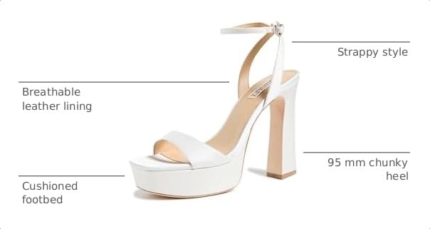 Image of Badgley Mischka womens CaiaHeeled Sandal