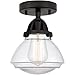 Innovations 288-1C-BK-G322-LED LED Semi-Flush Mount from Nouveau 2 Collection