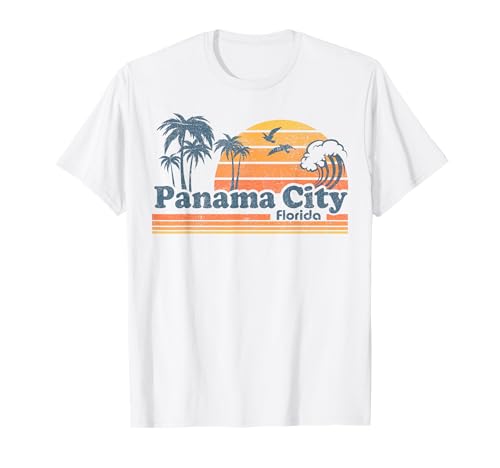Panama City Beach Florida Vintage Spring Break T-Shirt