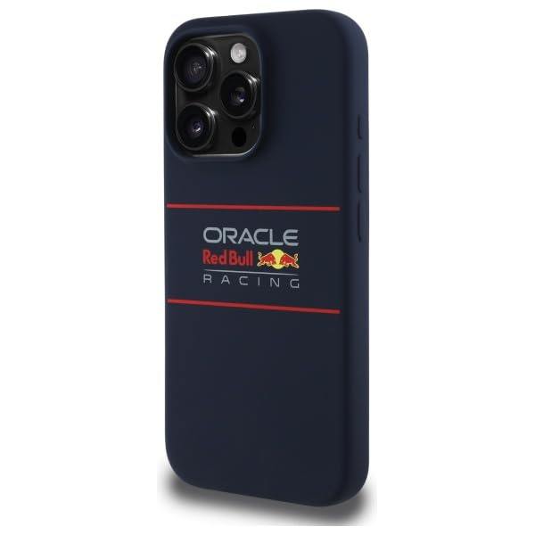 Coque en silicone bleu marine pour iPhone 15 Pro Max