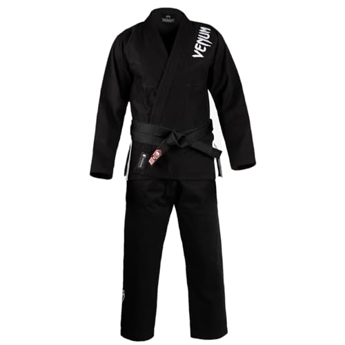 VENUM Contender 3.0 (380 gsm) Kimono BJJ - Negro - A2