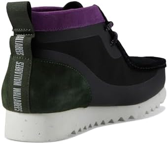 Clarks Men's Wallabee 2 Future Oxford Boot, Black Interest, 10.5 Review | Image 4