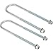 Leaf Spring U-Bolts for 2-1/2 Inch Axle Tube, 10 Inch Long