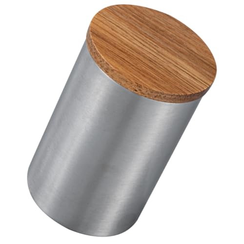 Recipiente hermético de acero inoxidable y madera de alta calidad 2