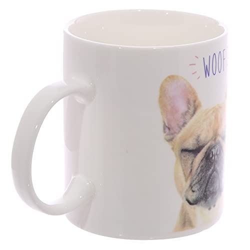 Tazza mug Colazione in ceramica con Design Bulldog...