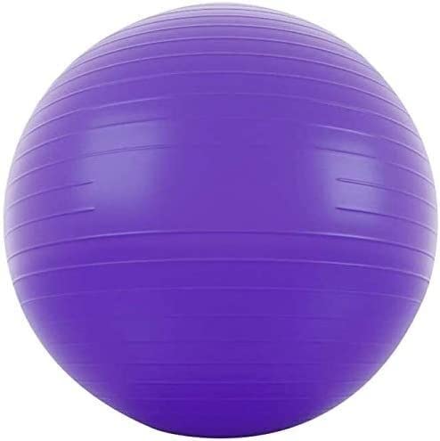 Pelota de pilates y yoga de 65 cm con bomba de aire para fitness