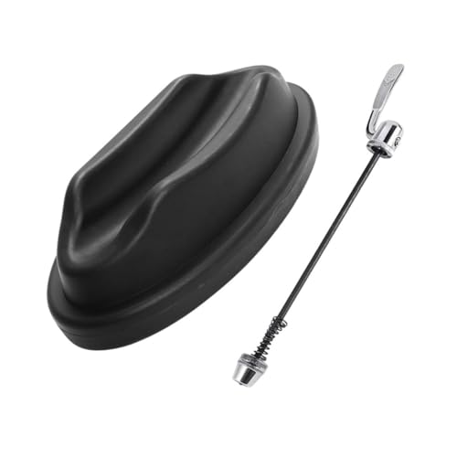 POPETPOP 2Pcs Non Slip Front Wheel Pad for Bicycles Bike Support Block for Stable Indoor Cycling Compatible with Stationary Bike Trainers Wheel Stabilizer