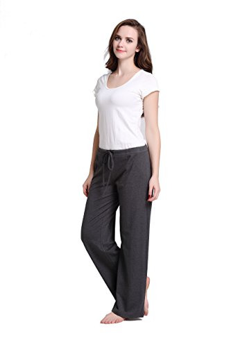 Image of CYZ Womens Casual Stretch Cotton Pajama Pants Simple Lounge Pants