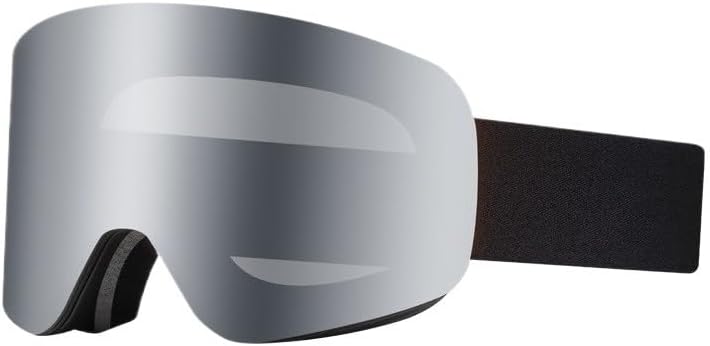 New Flip-Cover Ski Goggles with Cylindrical Magnetic Double-Layer Anti-Fog Windproof Sports Eye Protection Glasses
