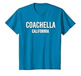 Coachella California CA USA Patriotique Vintage Sports T-Shirt