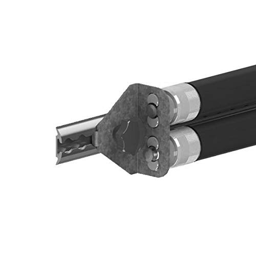 Airline-Beam - Sperrbalken für Airlineschienen 1100-1550 mm - 2er Set inklusive Parkhalterung