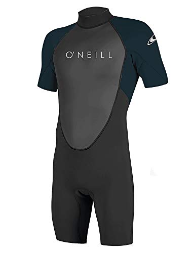 O'Neill Men's Reactor-2 2mm Back Zip Short Sleeve Spring Wetsuit, Lightweight Warmth and Flexibility for All Water Activities
