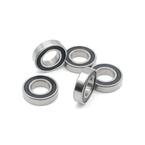 Roulements rigides à billes 24377 2RS de 24x37x7 mm étanches pour moyeu de vélo | Lot de 5