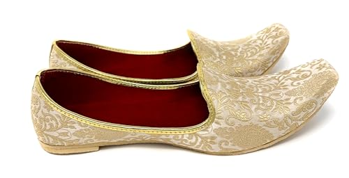 BombayFlow SRK Punjabi Jutti Indian Flats Handmade Shoe - Khussa Shoes, Indian Wedding, Sherwani, Kurta, Mojari Shoe4