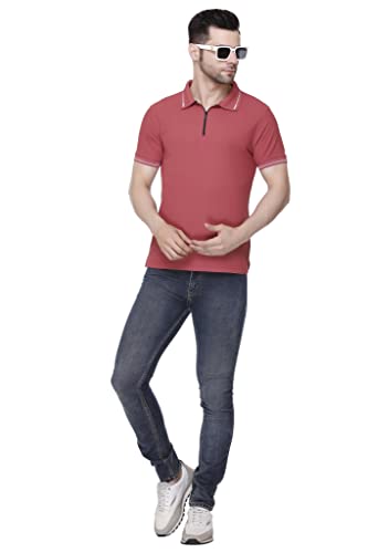 Image of Colors & Blends - Men's Activewear Zipper Polo