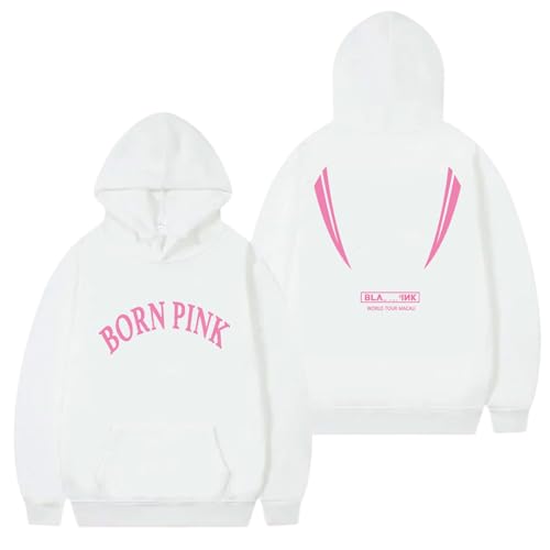 Sudadera con Capucha de algodón con el álbum Bron Pink Blink World Tour, Sudadera...