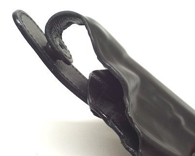 Fondina Vega in cuoio tanga F101 per beretta 84 f medium auto NERO Destra