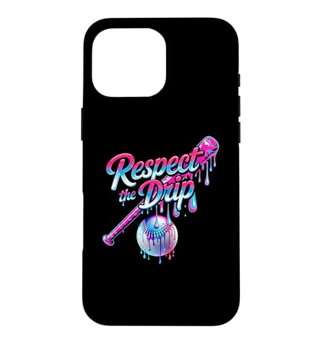 Baseball Respect The Drip Ice Cream Men Women Kids �X�}�z�P�[�X iPhone 16 Pro Max �p
