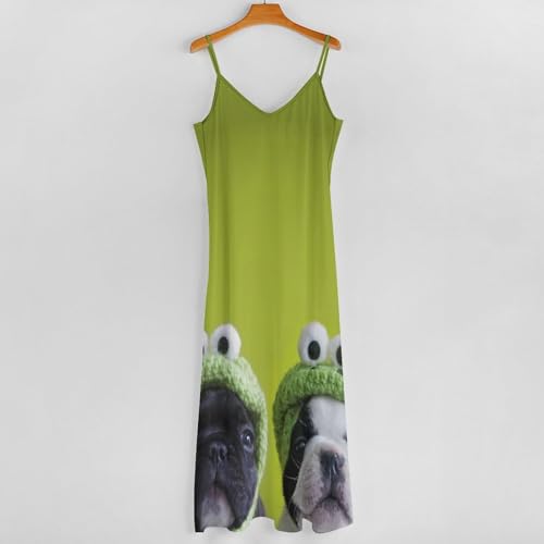 Robe longue d'été bouledogue anglais : le vêtement idéal à enfiler sur votre maillot de bain - 4