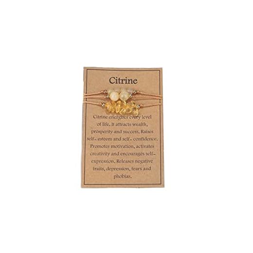 COLORFUL BLING 3Pcs Healing Stone Bracelet