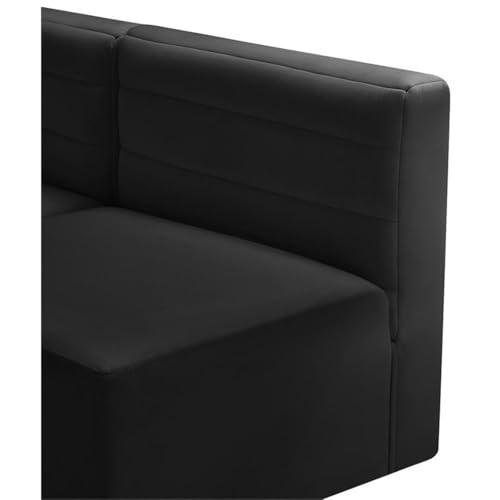 Sillón Modular Plegable Velvet Negro miniatura 7
