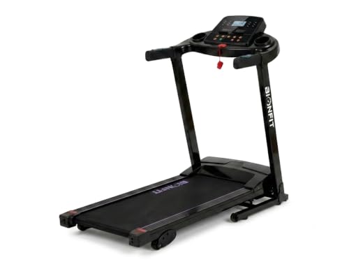 Image of BIONFIT Cardio-X7 Running Machine for Home | 4HP BLDC Motorized Treadmill with Max Speed 14 km /hr | 3-Level Manual Incline, Heart Rate Monitor, 120 Kg Weight Capacity | Walk Pad for Men