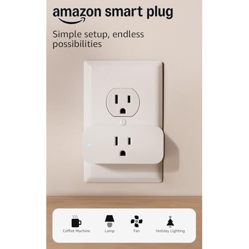 Amazon Smart Plug | Works with Alexa | Simple setup, endless possibilities
