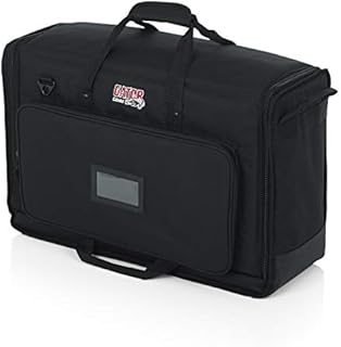 Gator Cases Padded Nylon Dual Carry Tote Bag for Transporting (2) LCD Screens, Monitors and TVs Between 19