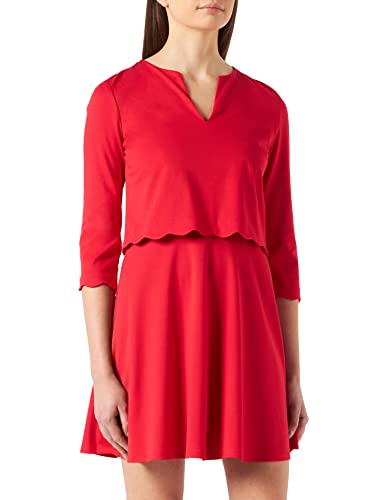 Naf Naf Vestido Bata, Faro Rojo, 36 para Mujer