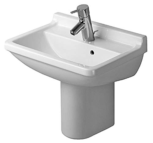 Preisvergleich Produktbild Duravit Starck 3 Waschtisch Waschbecken 55x42cm Weiss WonderGliss