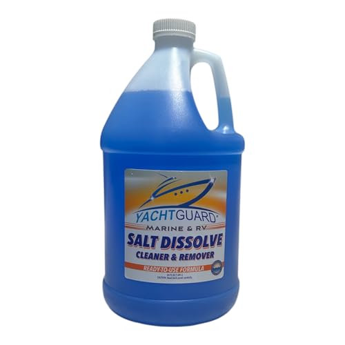 YachtGUARD Marine Salt Dissolve Cleaner & Remover, 128 FL OZ, Ready-to-Use Formula for Boats and RVs