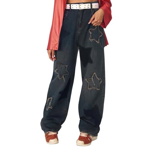 Jean ample en denim délavé pour vos tenues de vacances décontractées chic
