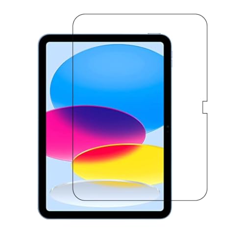Image of Tempered Glass for iPad 11th Generation (A16) / iPad 10th Generation Screen Protector Guard compatible with Apple tablet 11th Gen 11 inch / 10th Gen 10.9 | Black