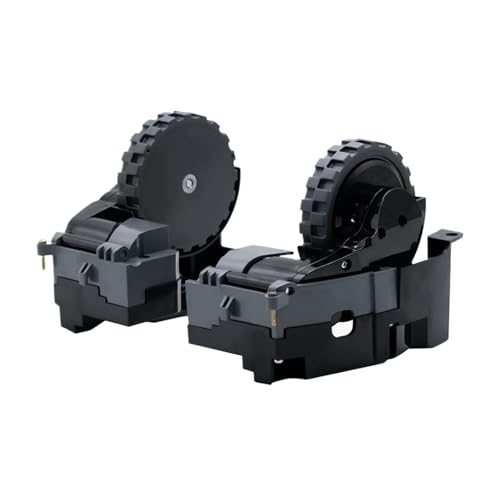 VHGHHVEJ Accesorio For Aspiradora, 1 Par, Compatible con Roomba, I7, I7+, I8, I3, I6+/Plus, E5, E6, E7, J7, J7+, J6+, Piezas De Rueda For Aspiradora Robot con Motor.