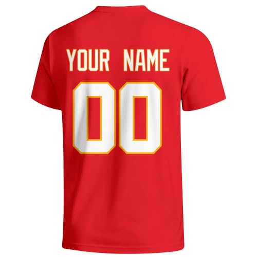 Image of ANTKING T Shirt with Custom Name Number for Men Women Gifts | Custom T Shirt for Youth Men Women Birthday Gift
