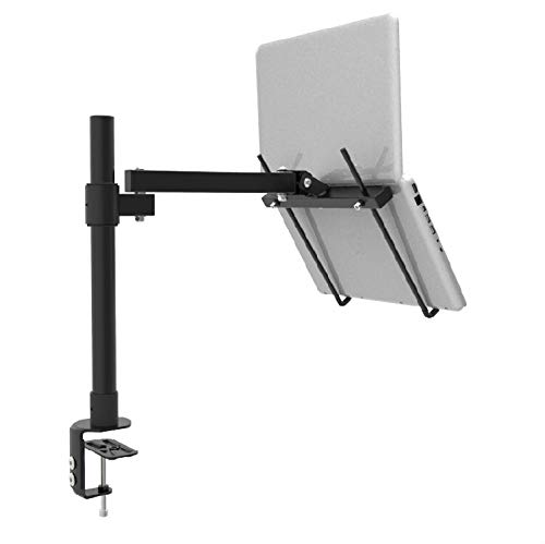 Height Adjustable Desktop Clamping 11-15 inch Laptop Holder Full Motion Cooling Lapdesk Notebook Holder Brakcet Tablet PC Stand