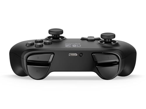 Image of PowerA Advantage Wireless Controller for Nintendo Switch 2 - Black, Officially Licensed, Hall Effects, Mappable Buttons, Pro Controller, C Button, Motion Controls