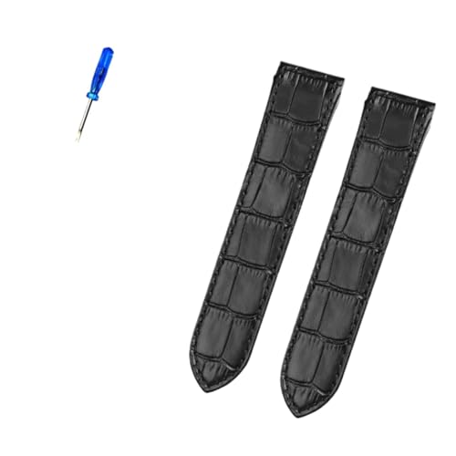 [] JeBG TgX Xgbv TgX 100 ̒jƏ̐܂肽݃obN Xgbv 20 Mm 23 Mm ƌ݊̂̊v̎vXgbvɓKĂ܂(Black NO Buckle,23mm)