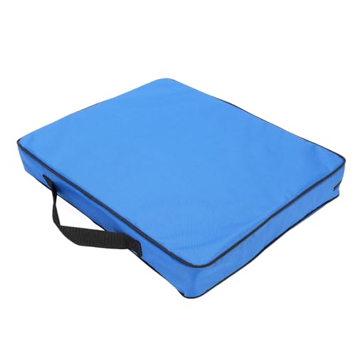 Ymiko Stadium Cushion Portable BLEACHER PAD Comfortable Chair for Outdoor (Blue)