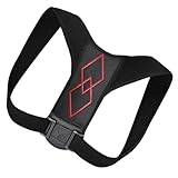 Mikinona Invisible Adjustable Posture Corrector Back Brace for Hunchback Correction PU Leather and Nylon Durable Belt Suitable for Adults and Indoor and Outdoor Use